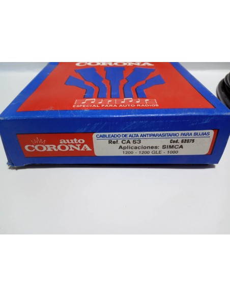 JUEGO CABLES BUJIA SIMCA 1000 Y 1200 GLE