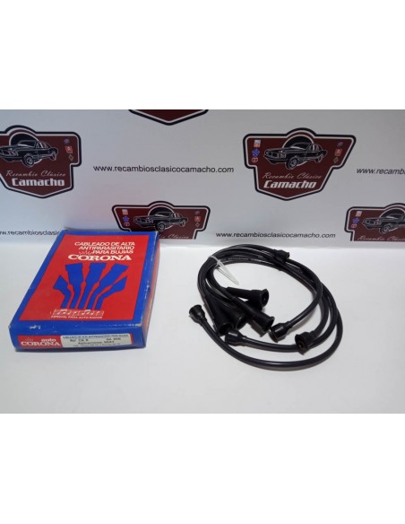 JUEGO CABLES DE BUJIA SEAT 128 , RITMO Y RONDA