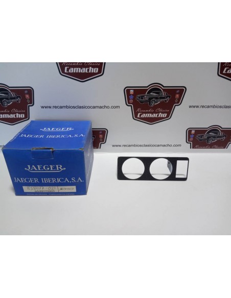 CAPILLA METALICA DOS RELOJES RENAULT 5 SEGUNDA SERIE