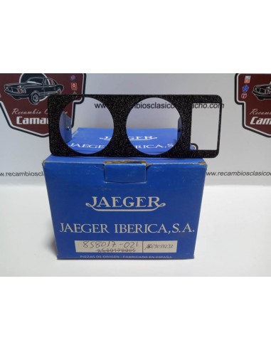 CAPILLA METALICA DOS RELOJES RENAULT 5 SEGUNDA SERIE