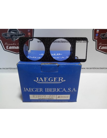 CAPILLA METALICA DOS RELOJES RENAULT 5 SEGUNDA SERIE