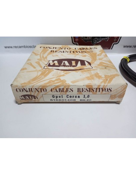 JUEGO CABLES BUJIAS OPEL CORSA A MOTOR 1.0