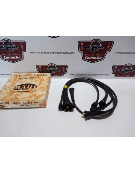 JUEGO CABLES DE BUJIAS FORD ESCORT