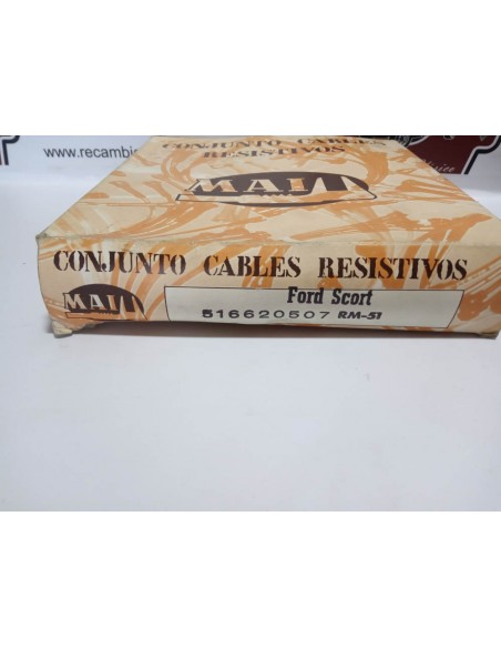 JUEGO CABLES DE BUJIAS FORD ESCORT