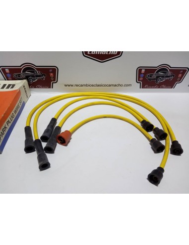 JUEGO CABLES BUJIAS RENAULT 21 GTX AMARILLOS