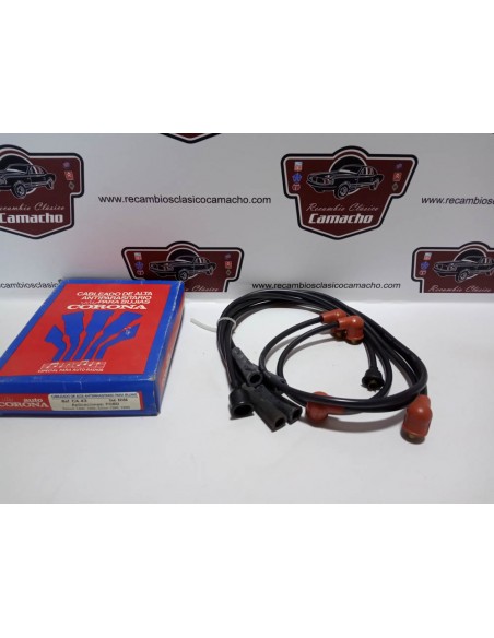 JUEGO CABLES BUJIAS FORD ESCORT Y ORION 1300 Y 1600