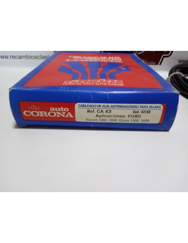JUEGO CABLES BUJIAS FORD ESCORT Y ORION 1300 Y 1600