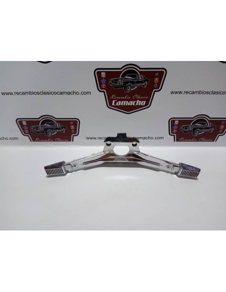 CENTRO DE VOLANTE METALICO SEAT 124 PULSADOR CROMADO