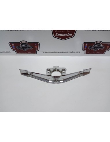 CENTRO DE VOLANTE METALICO SEAT 124 PULSADOR CROMADO