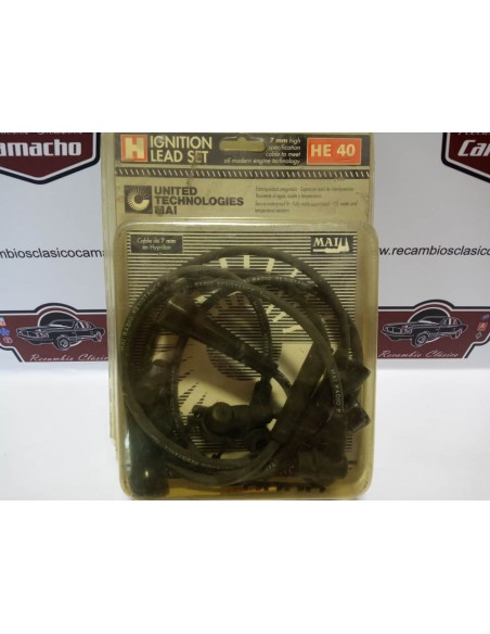 JUEGO CABLES DE BUJIAS RENAULT 21 1721 cc A PARTIR DEL 86