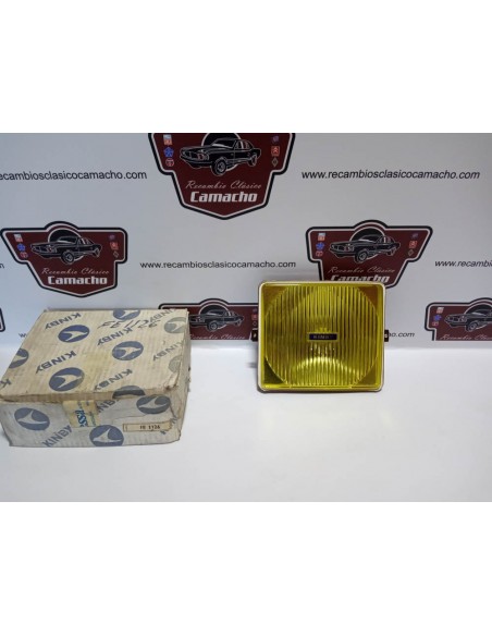 OPTICA FARO ANTINIEBLA CUADRADO KINBY FE 1126