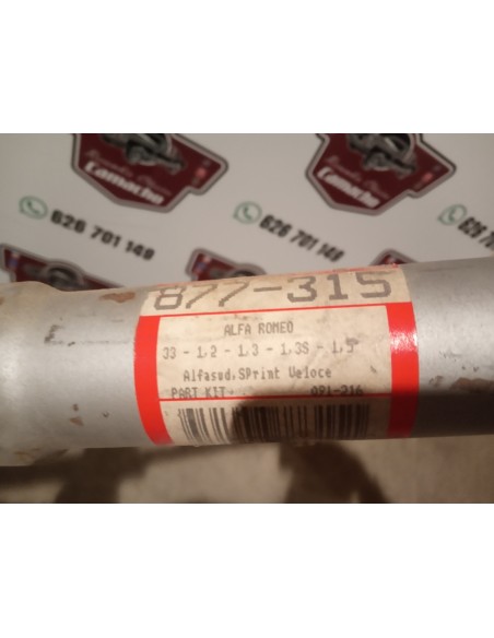 SALIDA COLECTOR ESCAPE ALFA ROMEO 33 Y ALFASUD