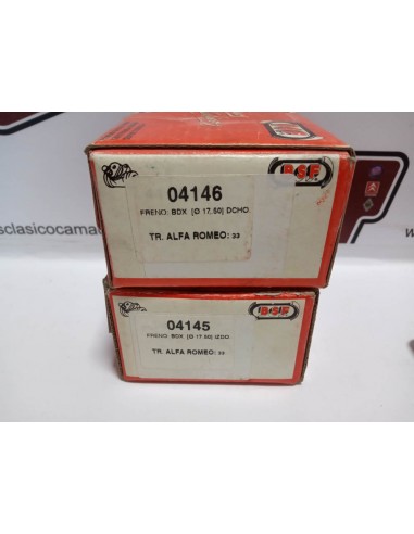 PAREJA BOMIN FRENO TRASERO ALFA ROMEO 33