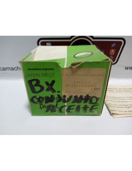 CONJUNTO RELOJ PRESION DE ACEITE CITROEN BX