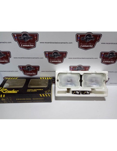 PAREJA FARO LARGO ALCANCE RINDER HALOGENO H3 12V