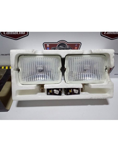 PAREJA FARO LARGO ALCANCE RINDER HALOGENO H3 12V