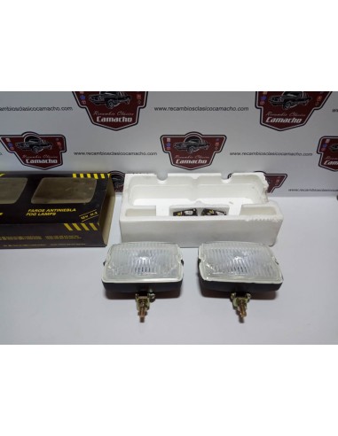 PAREJA FARO LARGO ALCANCE RINDER HALOGENO H3 12V