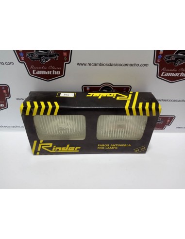 PAREJA FARO LARGO ALCANCE RINDER HALOGENO H3 12V