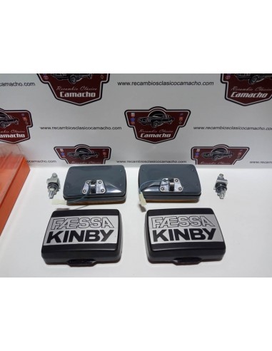 PAREJA FAROS ANTINIEBLA KINBY CON TAPAS HALOGENO H3