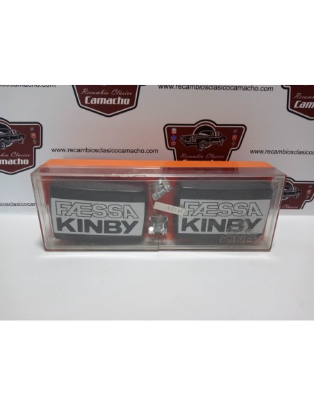 PAREJA FAROS ANTINIEBLA KINBY CON TAPAS HALOGENO H3