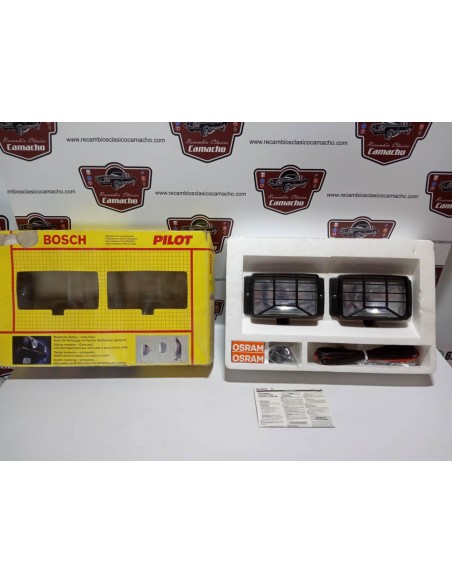 PAREJA FARO LARGO ALCANCE BOSCH HALOGENO H3 12V