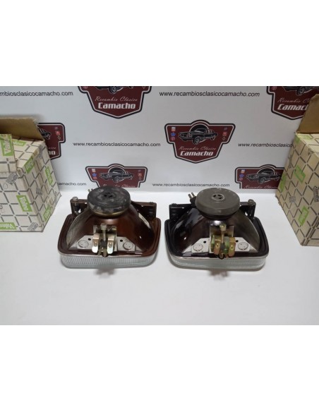 PAREJA FARO DELANTERO FOCO EUROPEO FORD FIESTA MK1