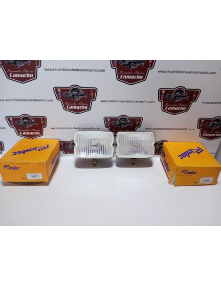 PAREJA FARO LARGO ALCANCE RINDER HALOGENO H3