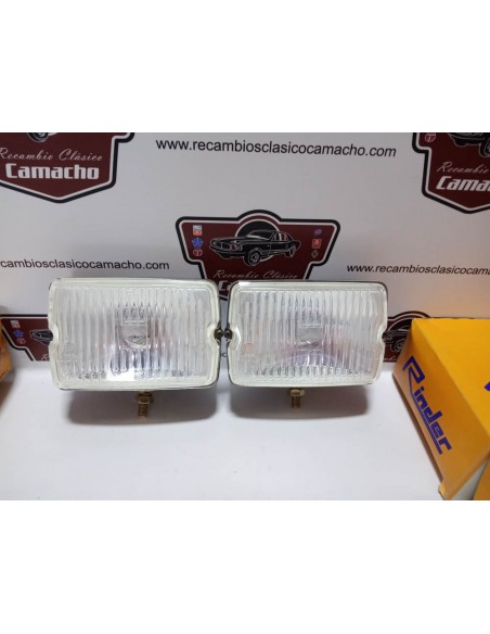 PAREJA FARO LARGO ALCANCE RINDER HALOGENO H3