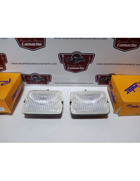 PAREJA FARO LARGO ALCANCE RINDER HALOGENO H3