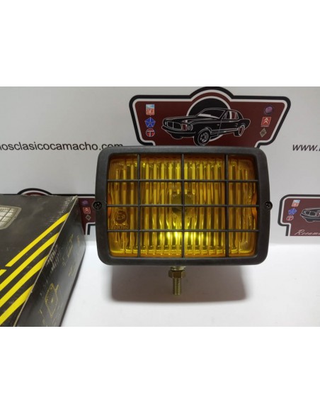 FARO ANTINIEBLA RINDER AMARILLO CON PROTECTOR