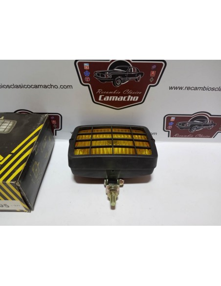 FARO ANTINIEBLA RINDER AMARILLO CON PROTECTOR