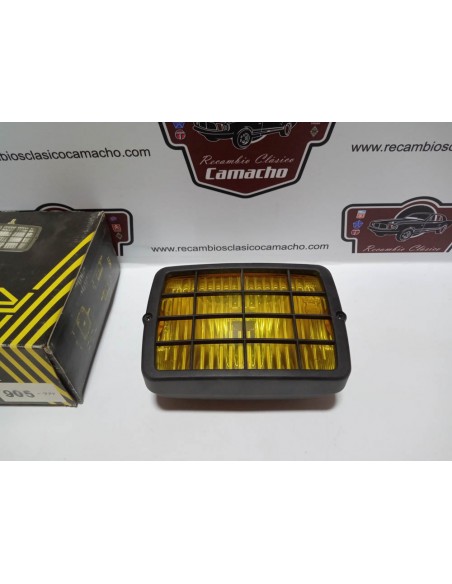 FARO ANTINIEBLA RINDER AMARILLO CON PROTECTOR