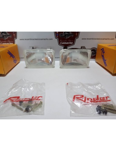 PAREJA FARO RINDER 500 501 TRACTOR HALOGENO H4