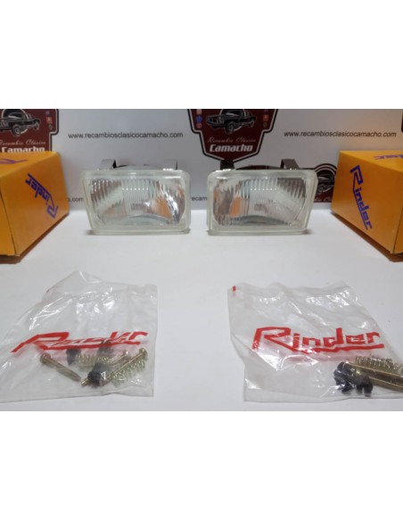 PAREJA FARO RINDER 500 501 TRACTOR HALOGENO H4