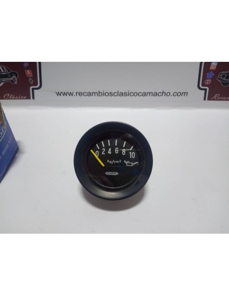 RELOJ INDICADOR PRESION ACEITE PEGASO 24 VOLTIOS