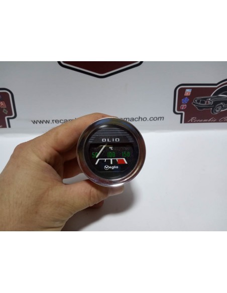 RELOJ INDICADOR TEMPERATURA ACEITE VEGLIA 12 VOLTIOS