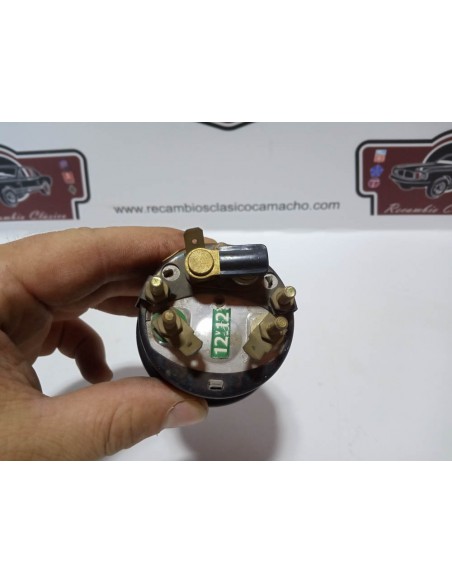 RELOJ MARCADOR PRESION DE ACEITE JAEGER 12 VOLTIOS