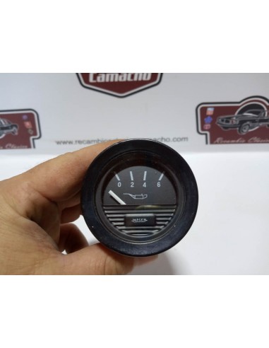 RELOJ MARCADOR PRESION DE ACEITE JAEGER 12 VOLTIOS