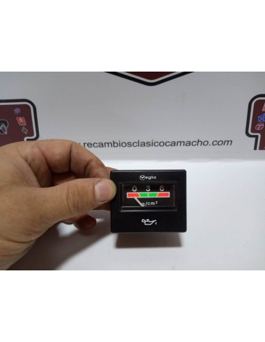 RELOJ INDICADOR PRESION DE ACEITE VEGLIA  12 VOLTIOS
