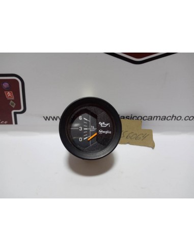 RELOJ INDICADOR PRESION DE ACEITE VEGLIA VERTICAL