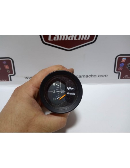 RELOJ INDICADOR PRESION DE ACEITE VEGLIA VERTICAL