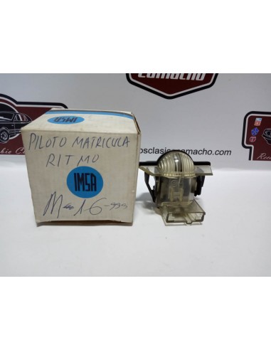 PILOTO LUZ MATRICULA SEAT RITMO