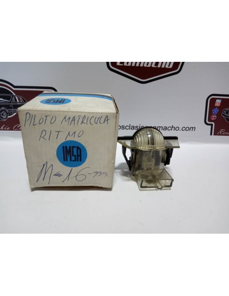 PILOTO LUZ MATRICULA SEAT RITMO