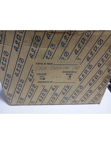 CAJA DE CONTACTOS 24 VOLTIOS A.S.D.