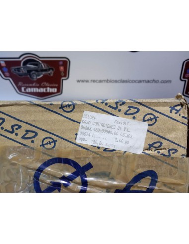 CAJA DE CONTACTOS 24 VOLTIOS A.S.D.