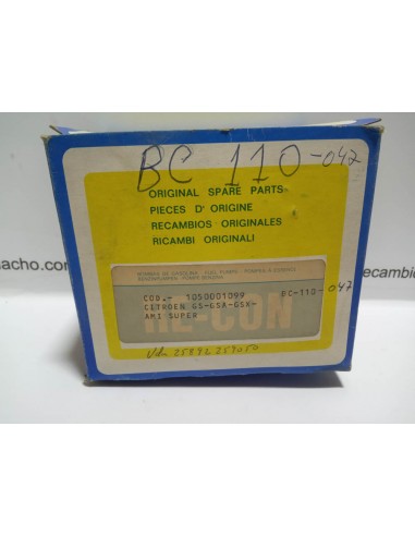 BOMBA DE GASOLINA CITROEN GS,GX,GSA,GSX Y AMI 8 SUPER