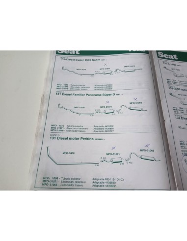 SILENCIOSO INTERMEDIO ESCAPE SEAT 131