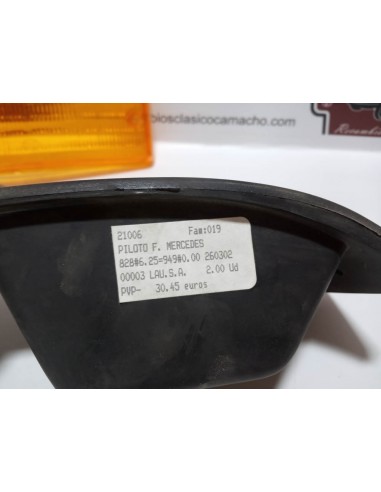 PILOTO DELANTERO DERECHO FURGON MERCEDES 407