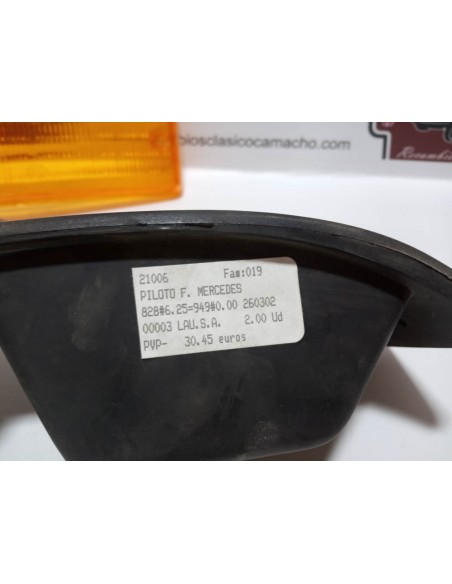PILOTO DELANTERO DERECHO FURGON MERCEDES 407