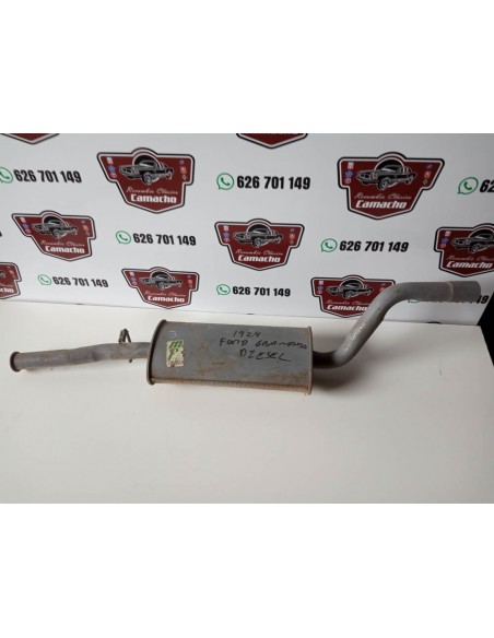 SILENCIOSO TRASERO ESCAPE FORD GRANADA DIESEL